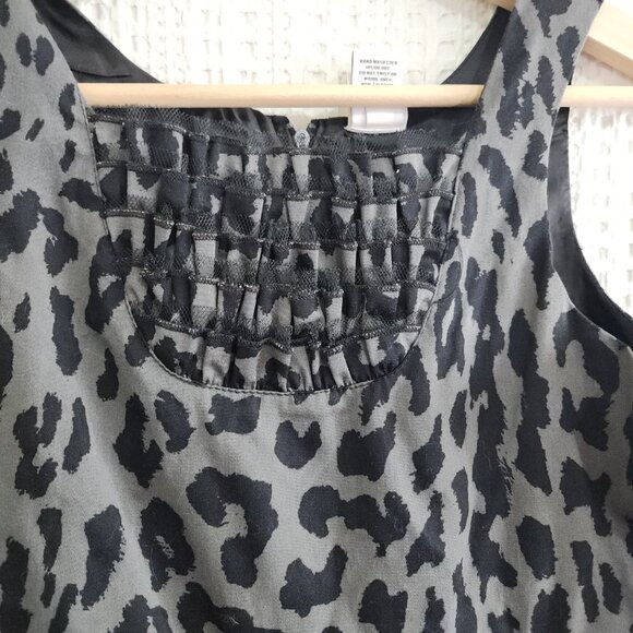 Harajuku Mini Girls Black and Gray Leopard Print Dress Size 14/16 - Picture 10 of 14